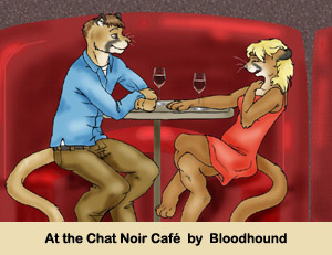 At the Chat Noir café by Bloodhound